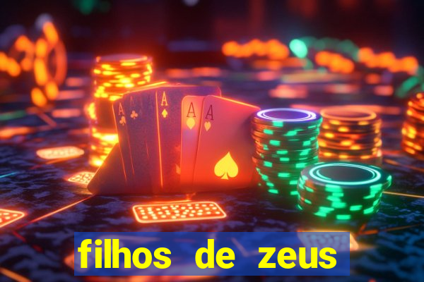 filhos de zeus mitologia grega